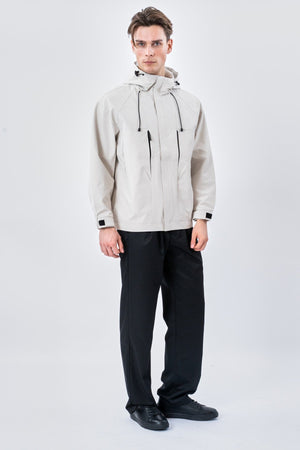 Asher Short Jacket - Ljusbeige