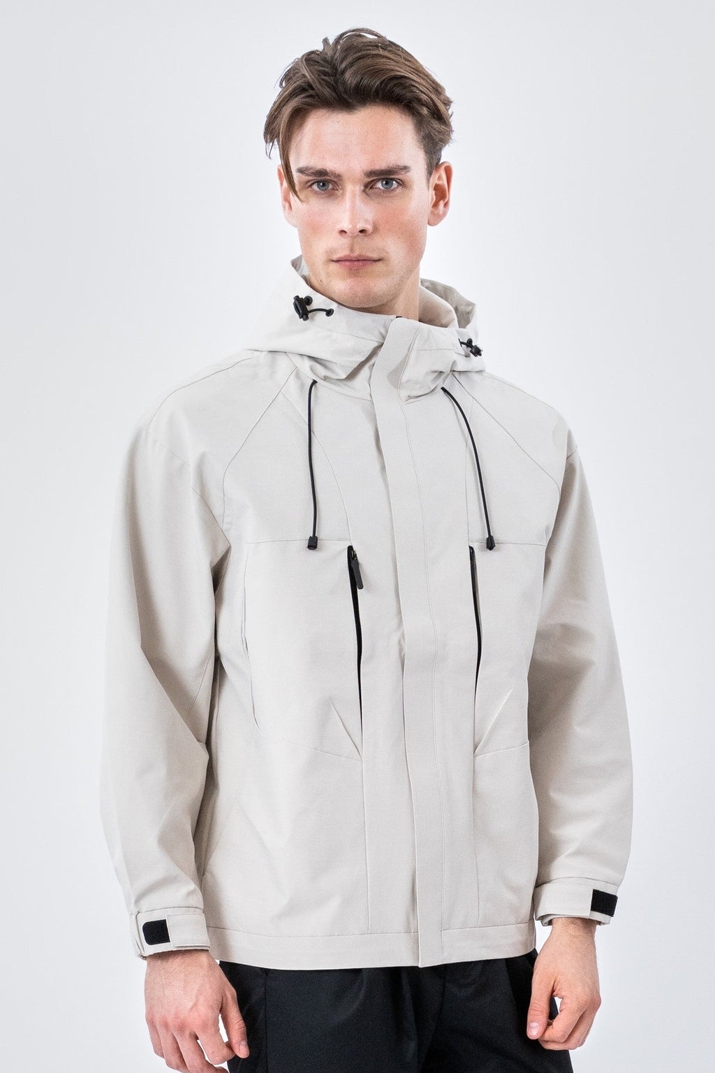 Asher Short Jacket - Ljusbeige