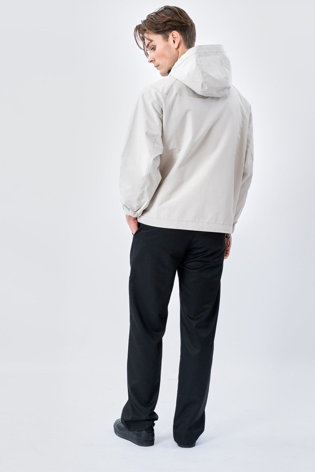 Asher Short Jacket - Ljusbeige