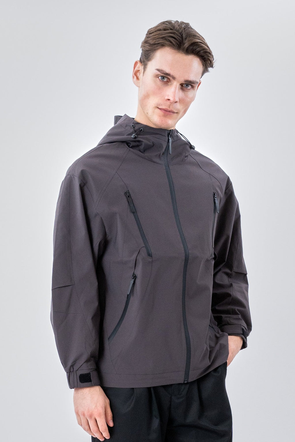 Milo Short Jacket - Mörkbrun