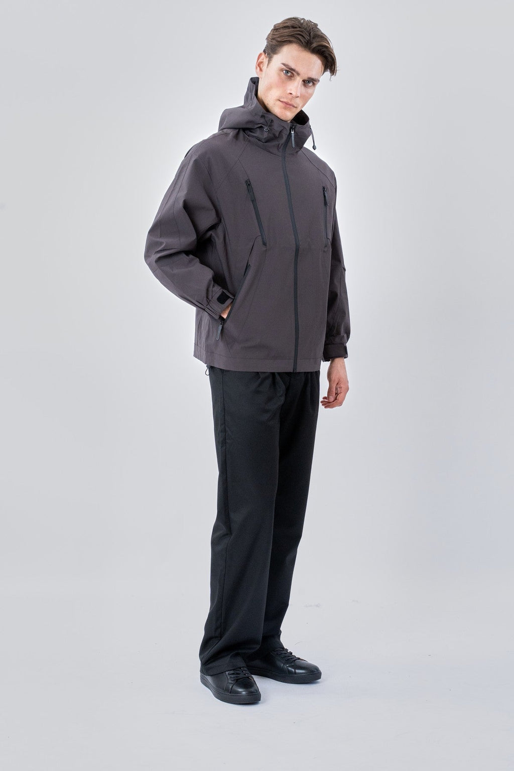 Milo Short Jacket - Mörkbrun