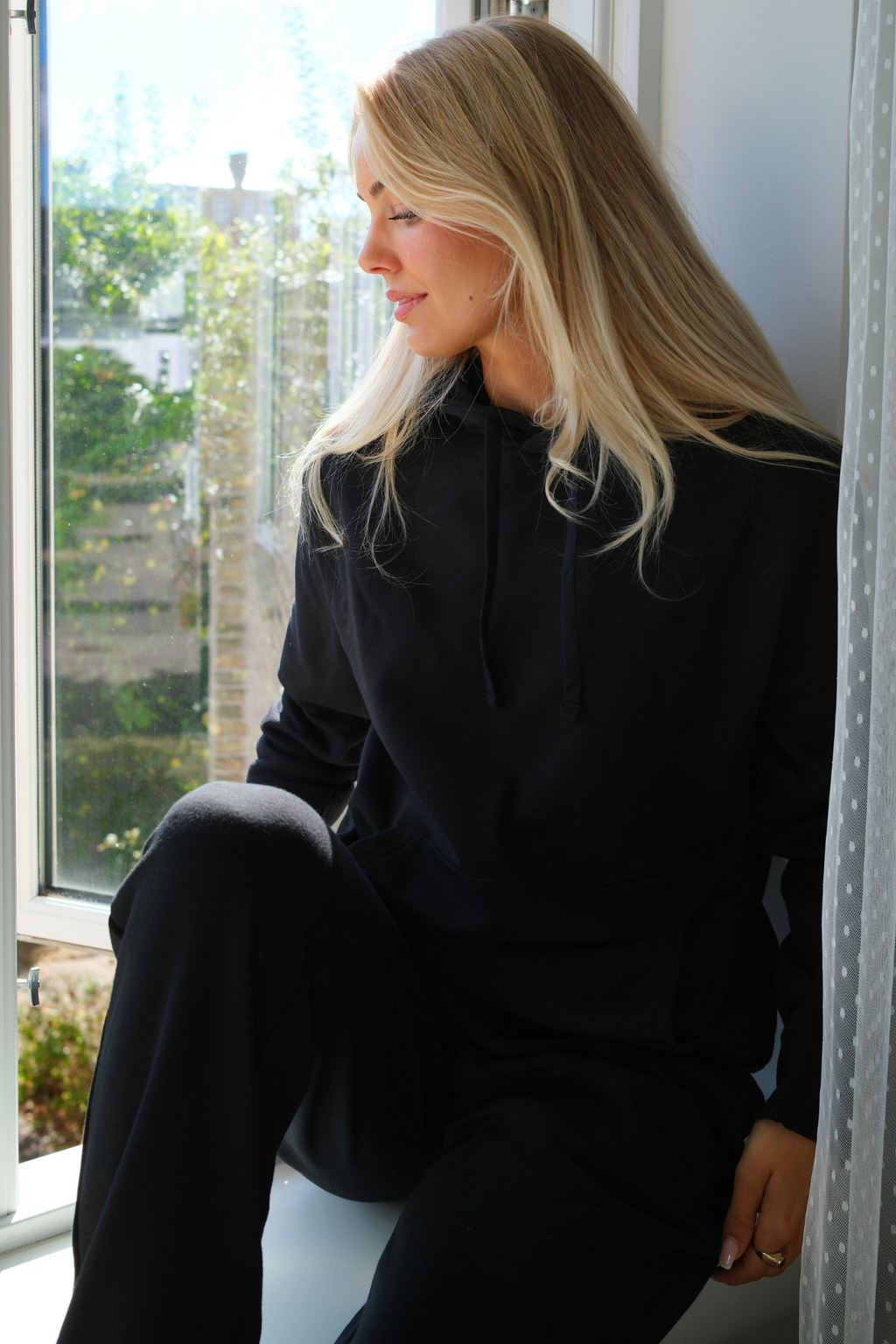 Essentiella Sweatpants - Svarta