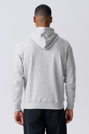 Sweatshirt Hoodie - Asktgrå
