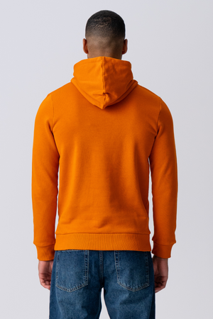 Basic Hoodie Sweat - Orange