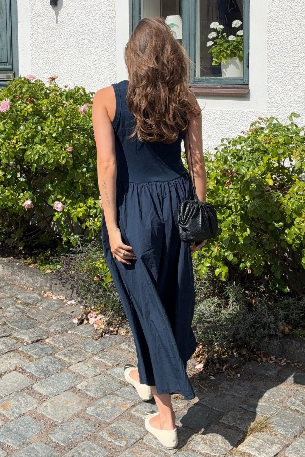 Hanna Klänning - Mörk Blå