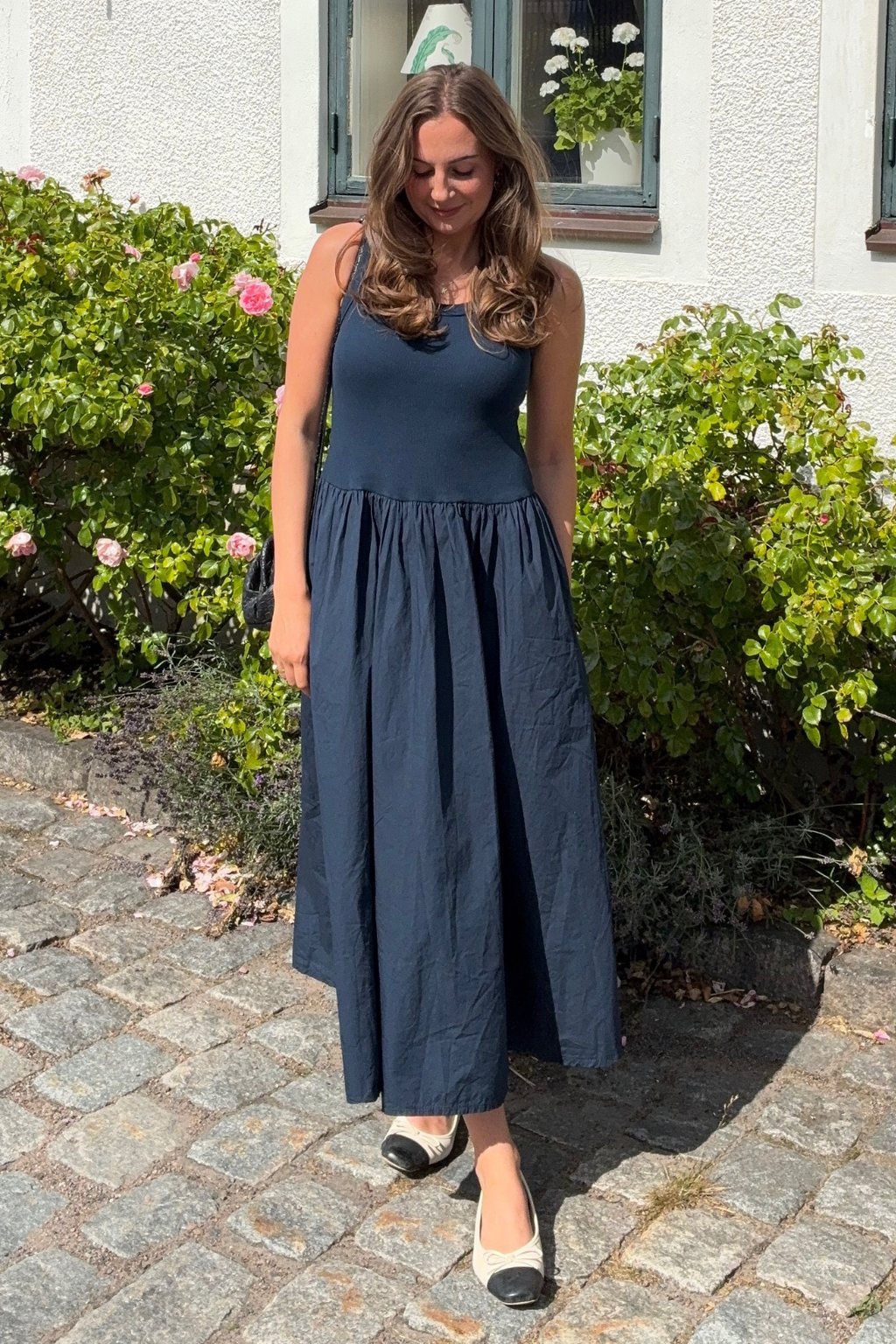 Hanna Klänning - Mörk Blå