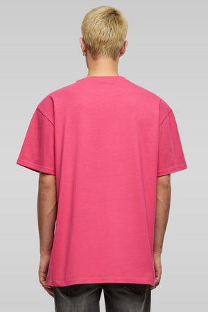 Heavy Oversized T-shirt - Hibiskus Rosa