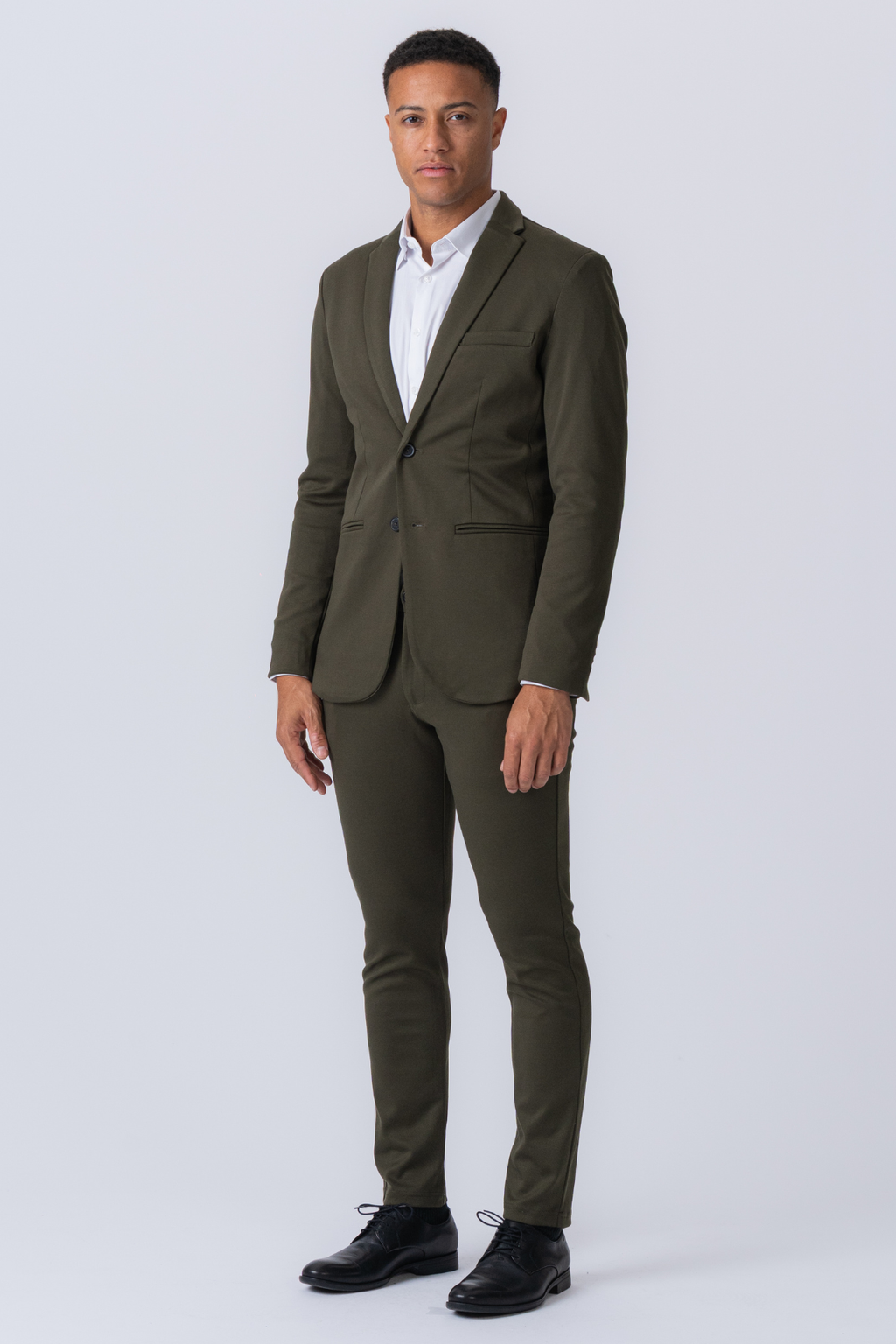 Originalet Performance Kostym (Mörkgrön) + Slips - Paketerbjudanden