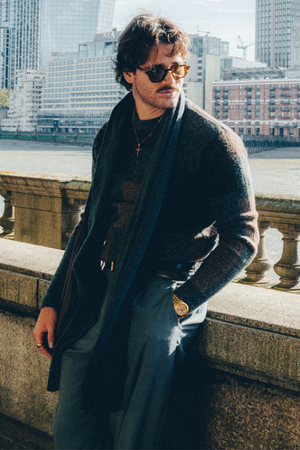 Alexander Stickad Tröja - Brun