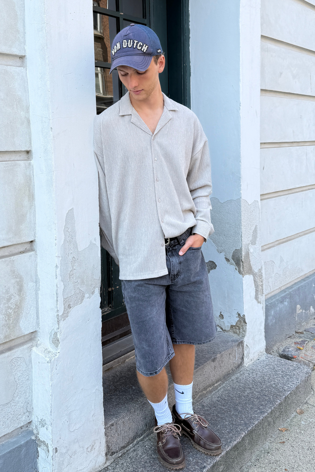 Aidan Skjorta - Beige