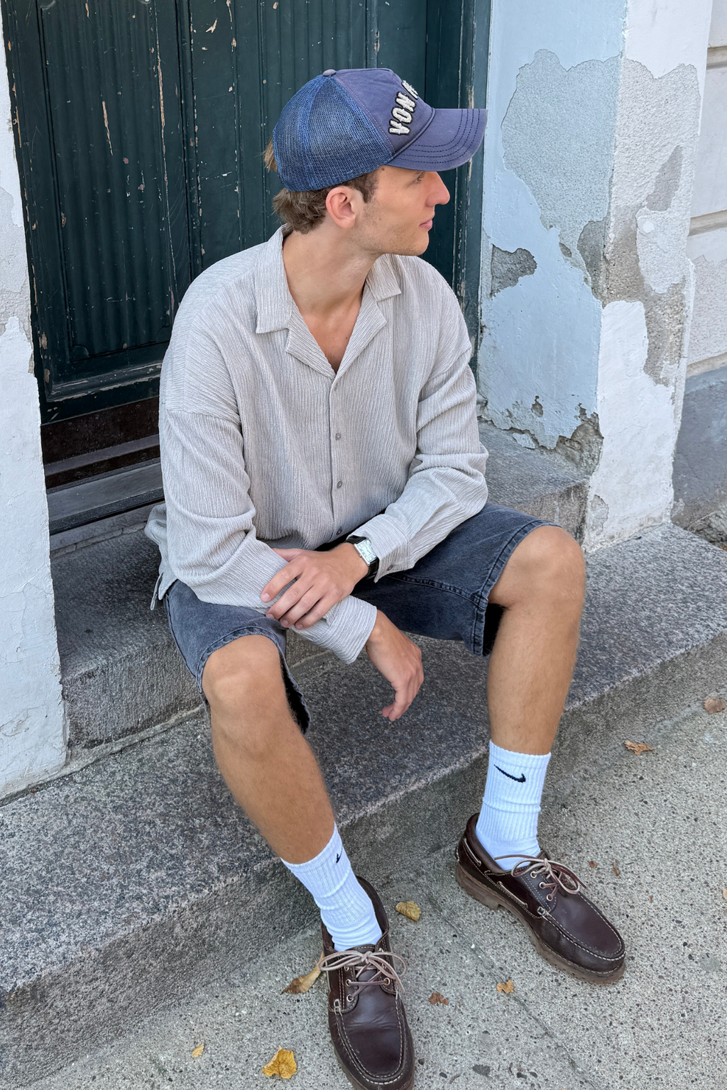 Aidan Skjorta - Beige