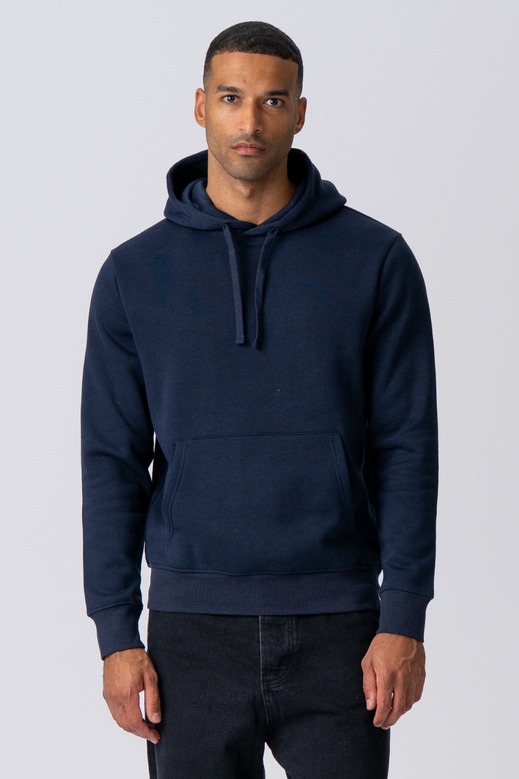 Essential Hoodie - Marinblå