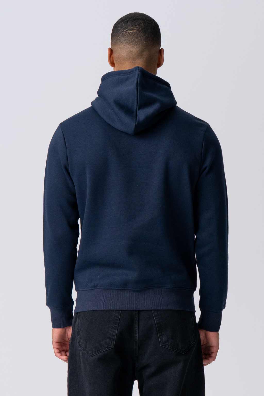Essential Hoodie - Marinblå