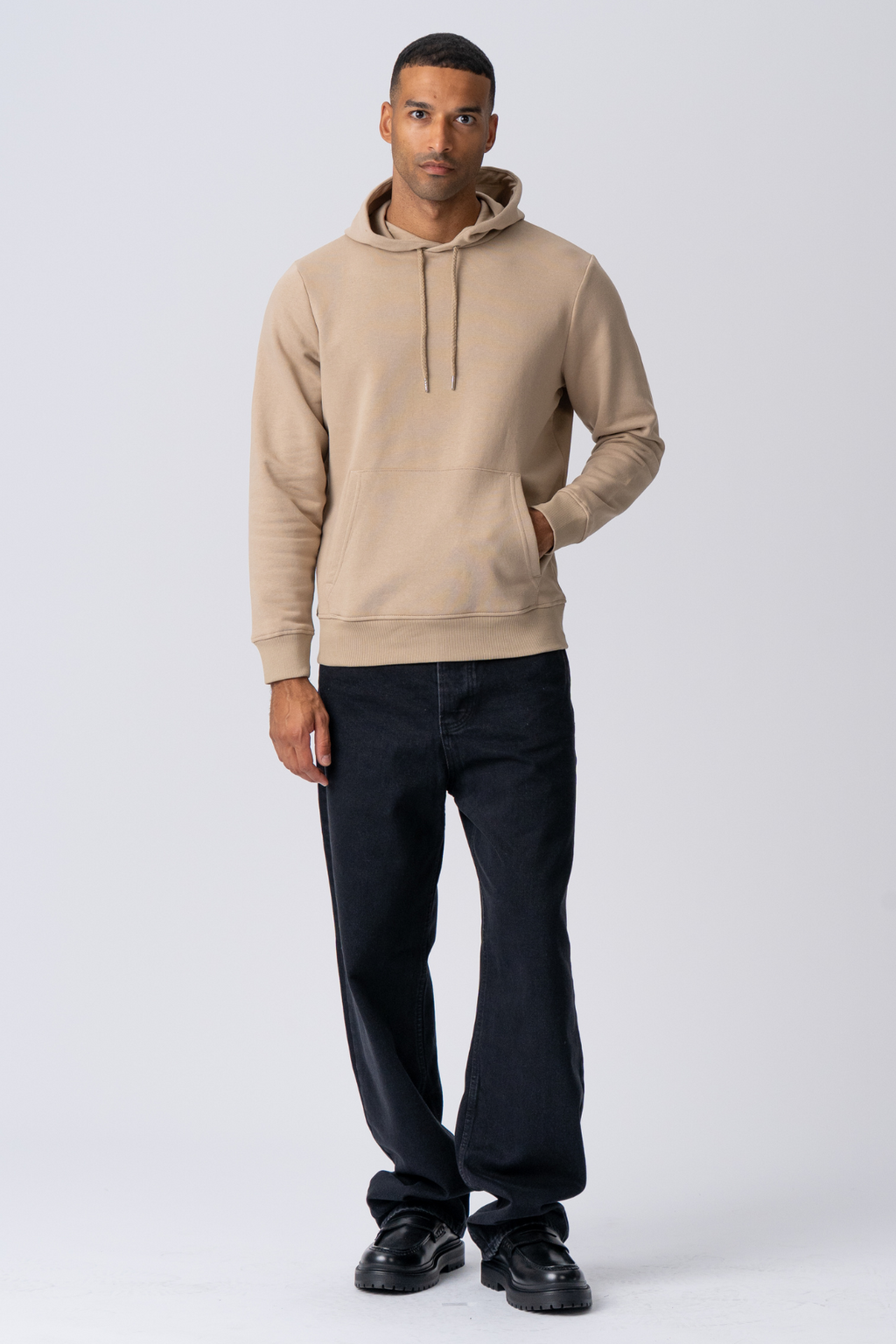 Sweatshirt Hoodie - Sand