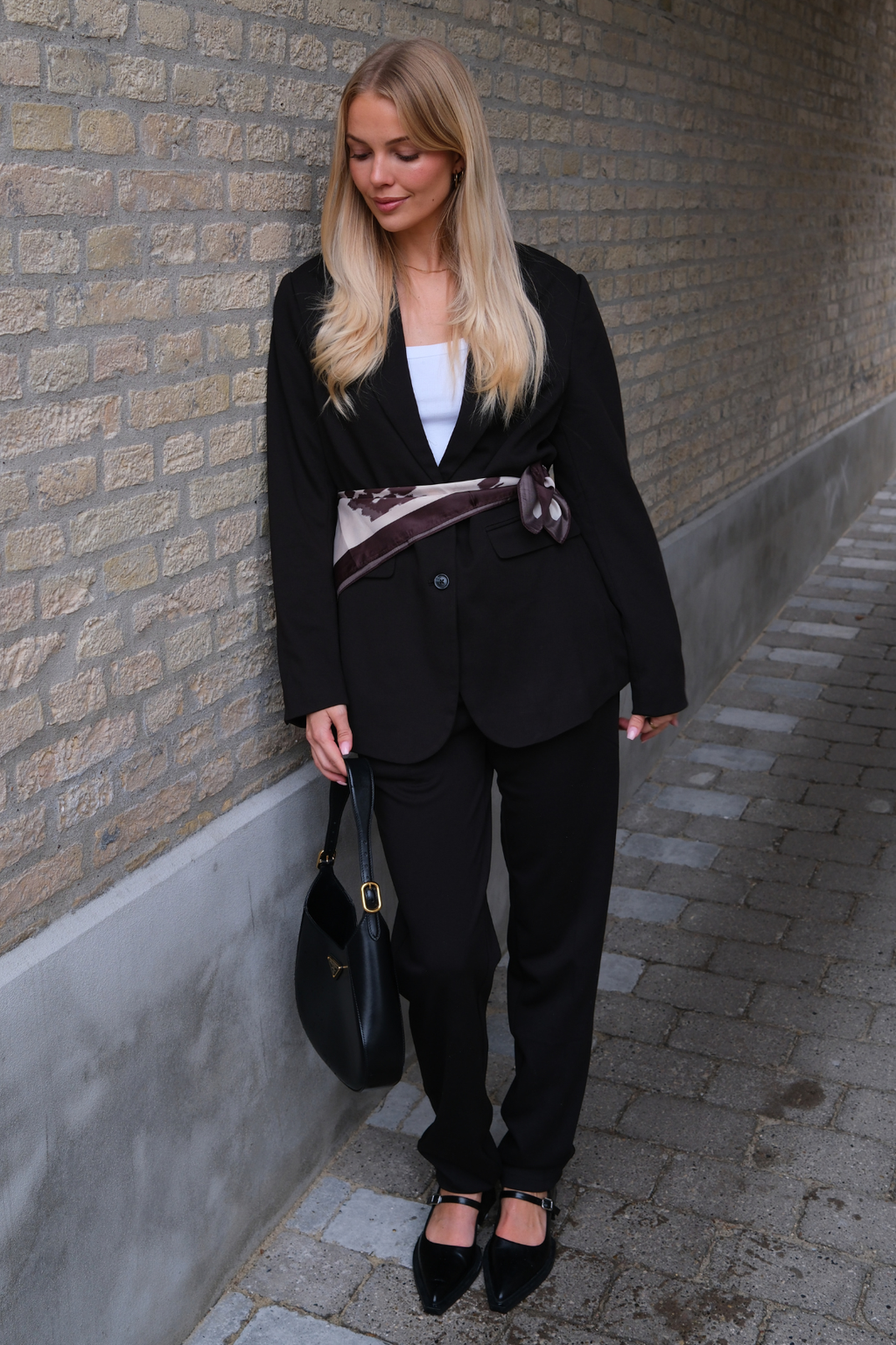 Klassisk fit Blazer - Svart