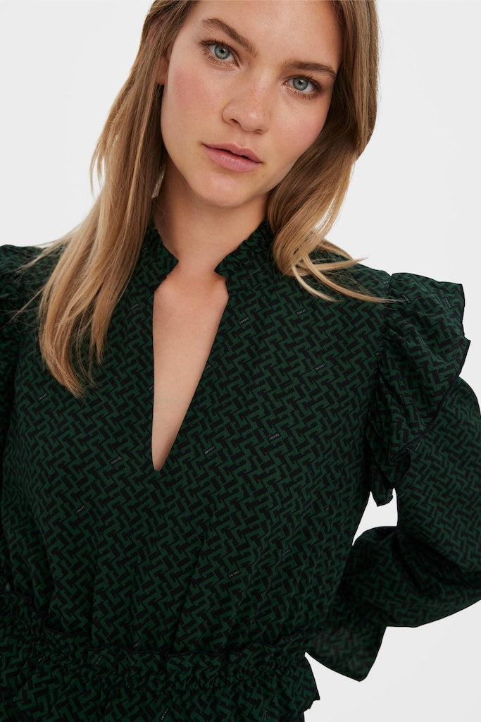 Vienna Calf Klänning - Greener Pastures