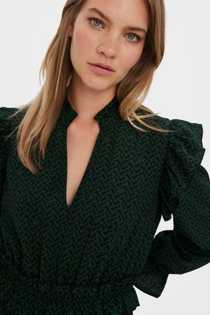 Vienna Calf Klänning - Greener Pastures