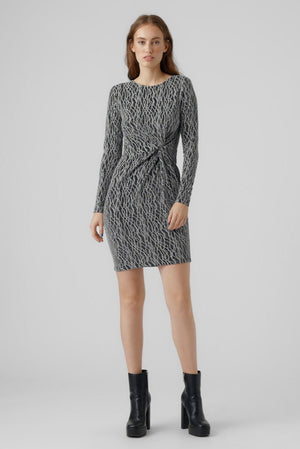 Kanz Mini Klänning - Silver Lurex