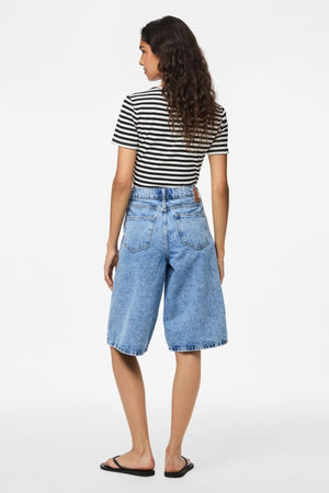 Sky Denim Jorts - Medium Blue Denim