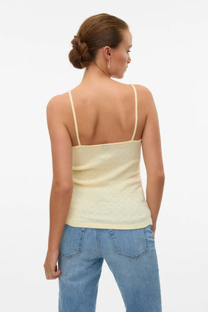 Isa Singlet Top - Anise Flower