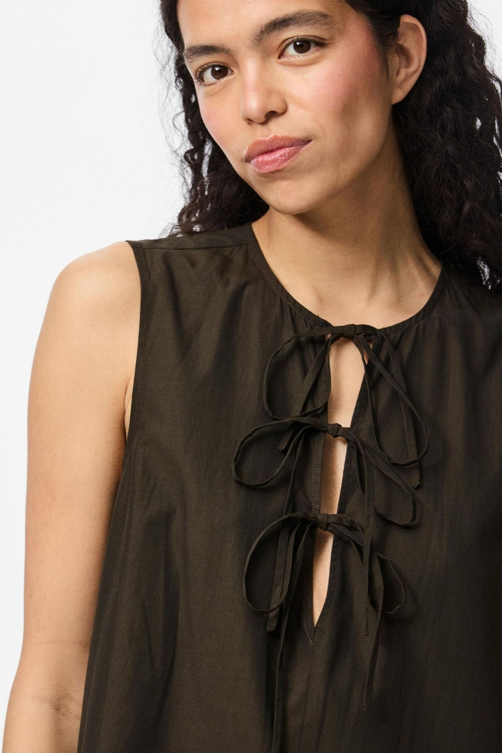 Jenna Midi Knytklänning - Delicioso