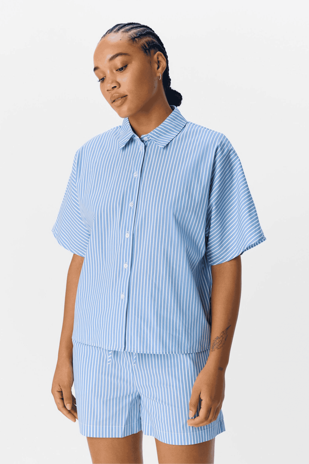 Tutta 2/4 LO Shirt - Kornblå