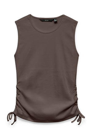 Kennedy O-Neck Top - Chocolate Martini