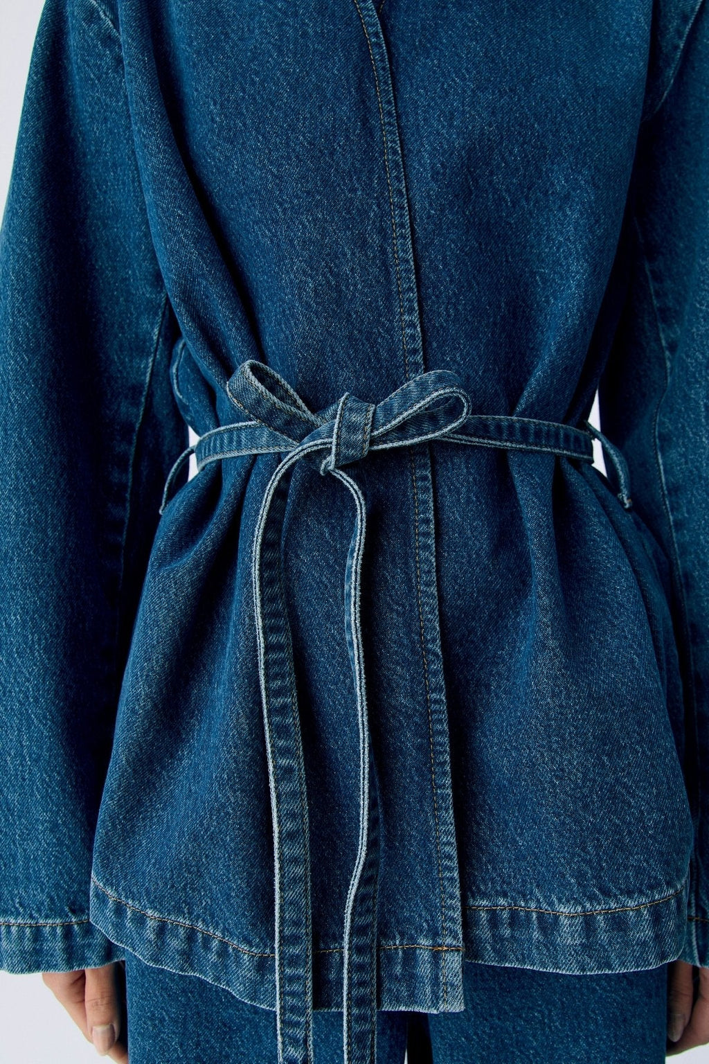 Mallie Blazer - Mellanblå Denim