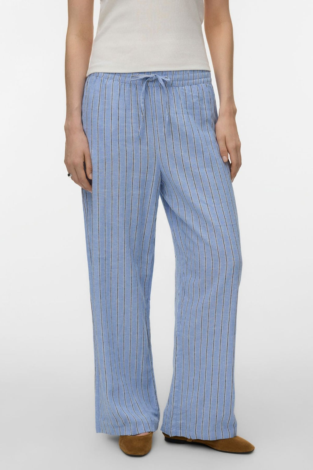 Linn HW Pants - ljusblå