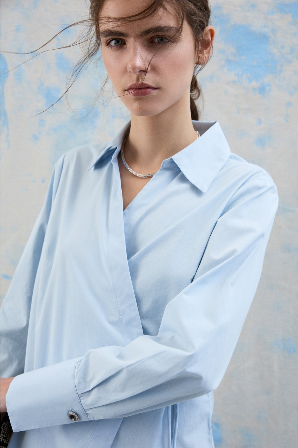 Lumi V-ringad Omlottopp - Nantucket Breeze