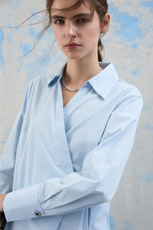 Lumi V-ringad Omlottopp - Nantucket Breeze