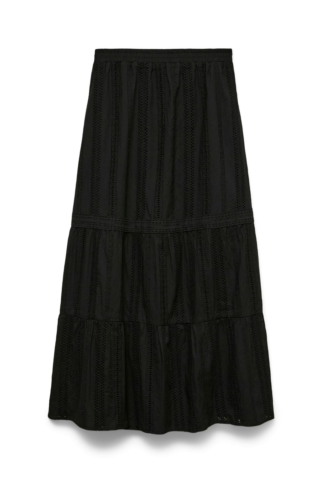 Bell Ankle Skirt - Svart
