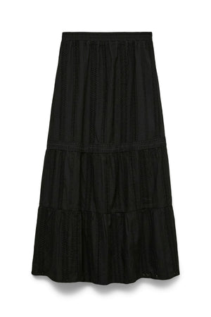 Bell Ankle Skirt - Svart