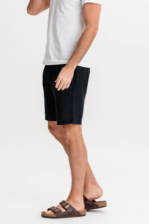 Linne Shorts - Svart