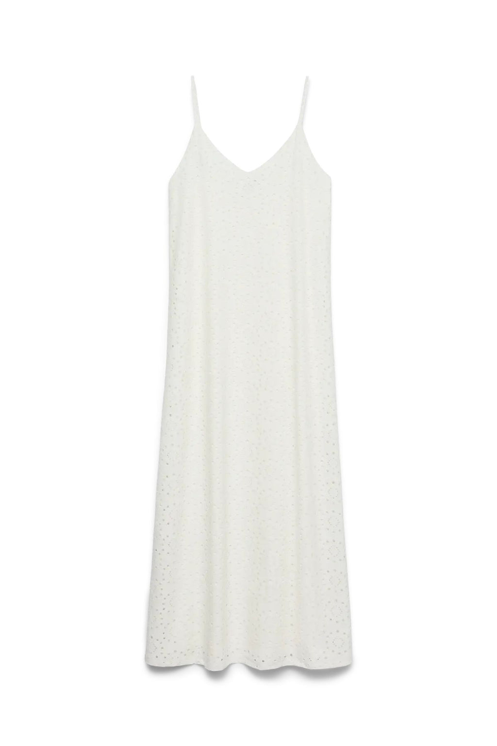 Tassa Singlet Ancle Dress - Snow White