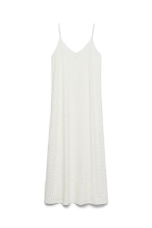 Tassa Singlet Ancle Dress - Snow White