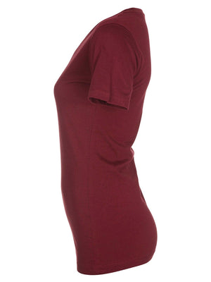 Fitted t-shirt - Röd