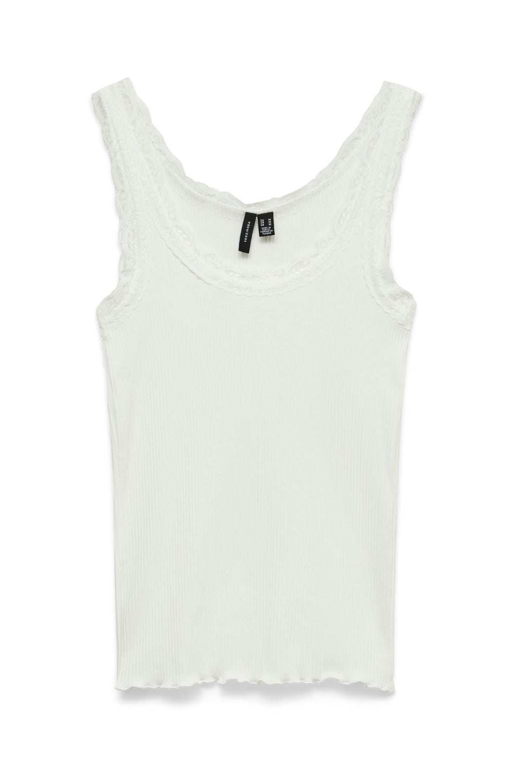 Nana Lace Tank Top - Snow White