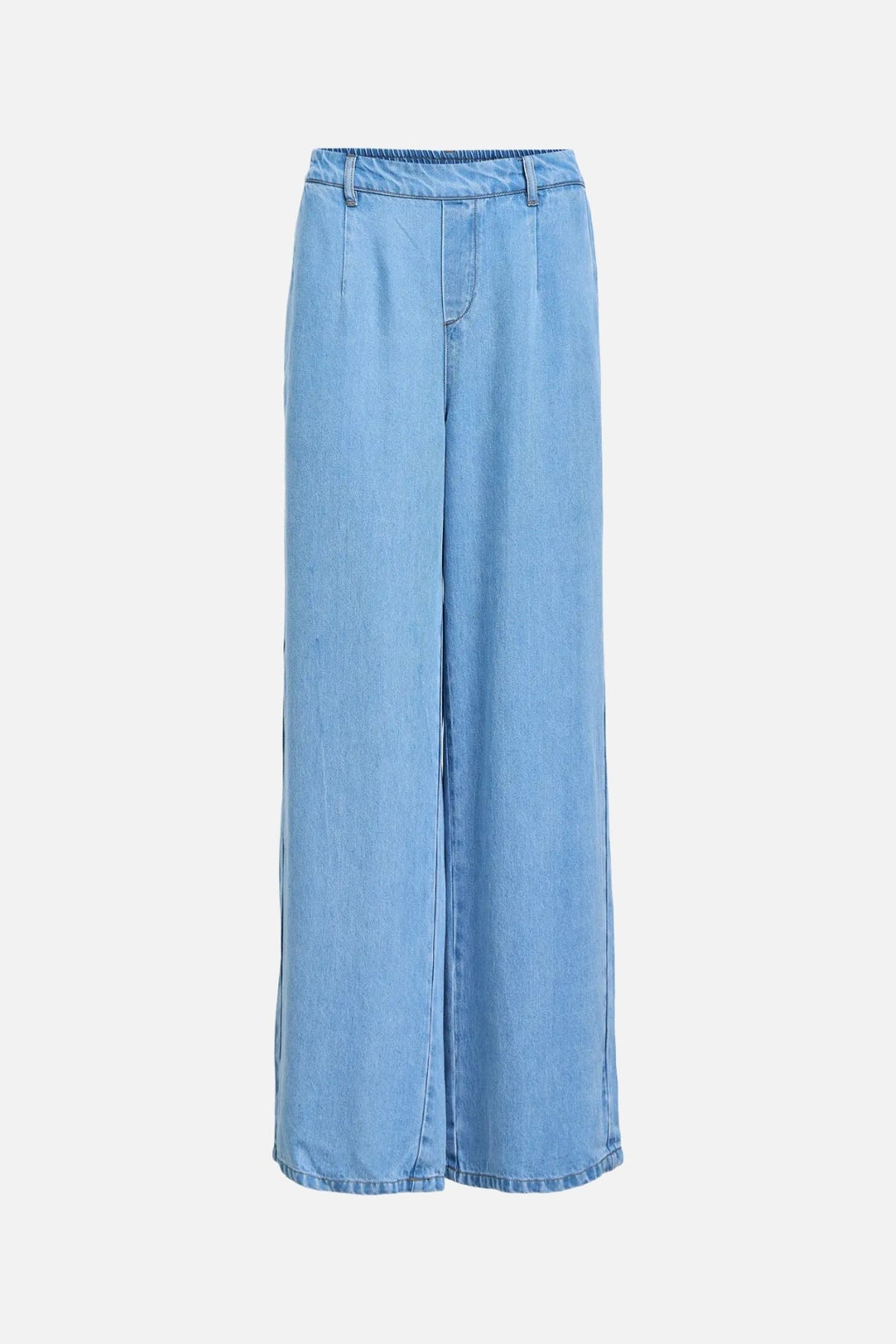Frame Lisa Wide Pants - Ljusblå Denim