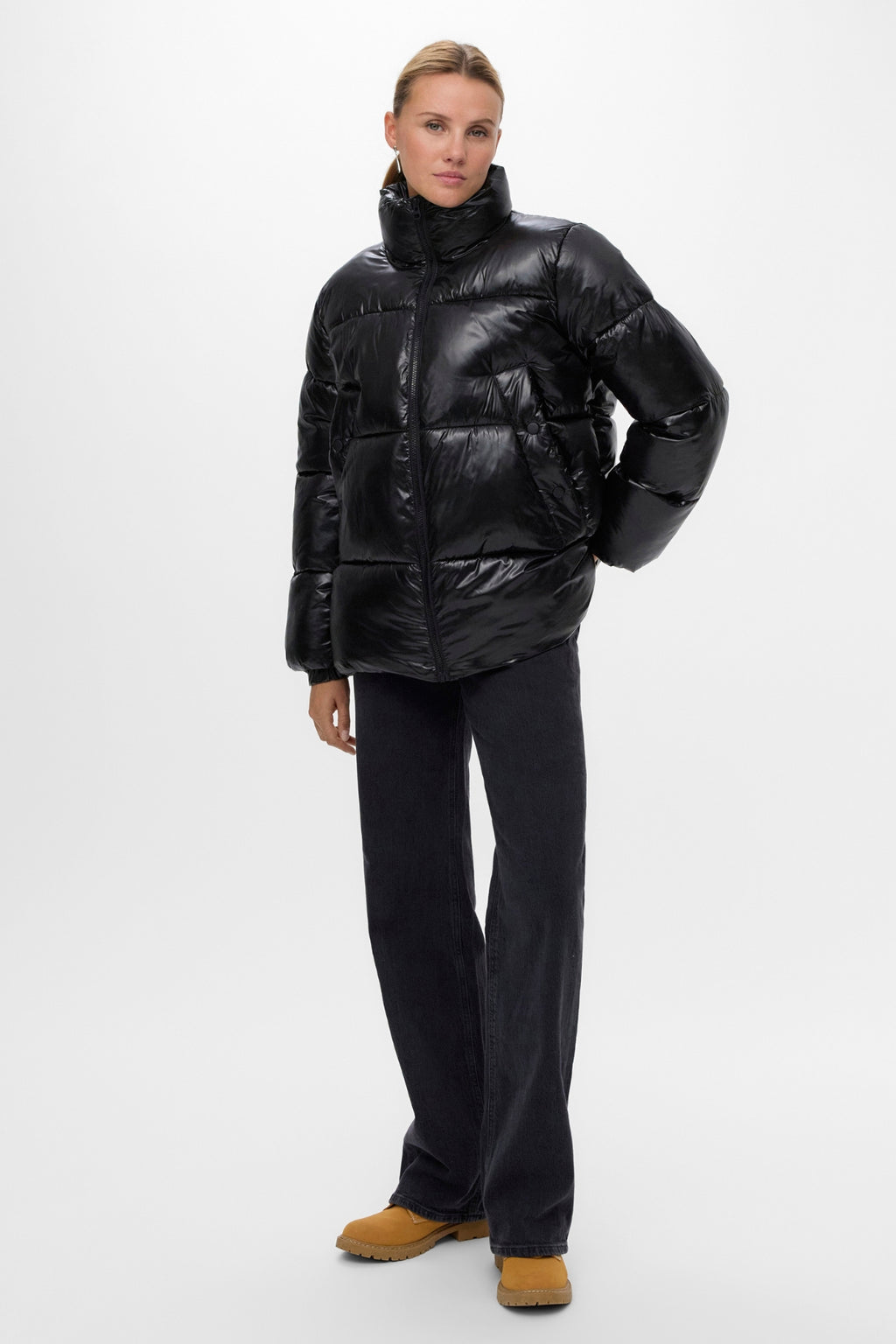 Sabrina Kort Jacka - Svart