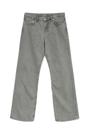 Alexis Lågmidjade Jeans i Denim - Ljusgrå Denim