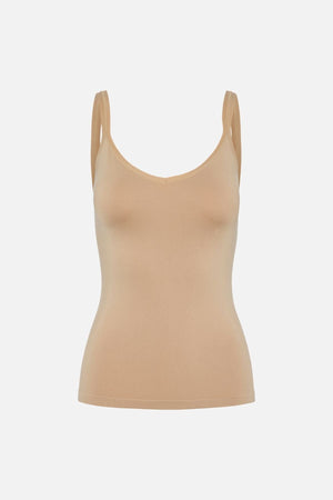 Plain Underwear Top - Nature