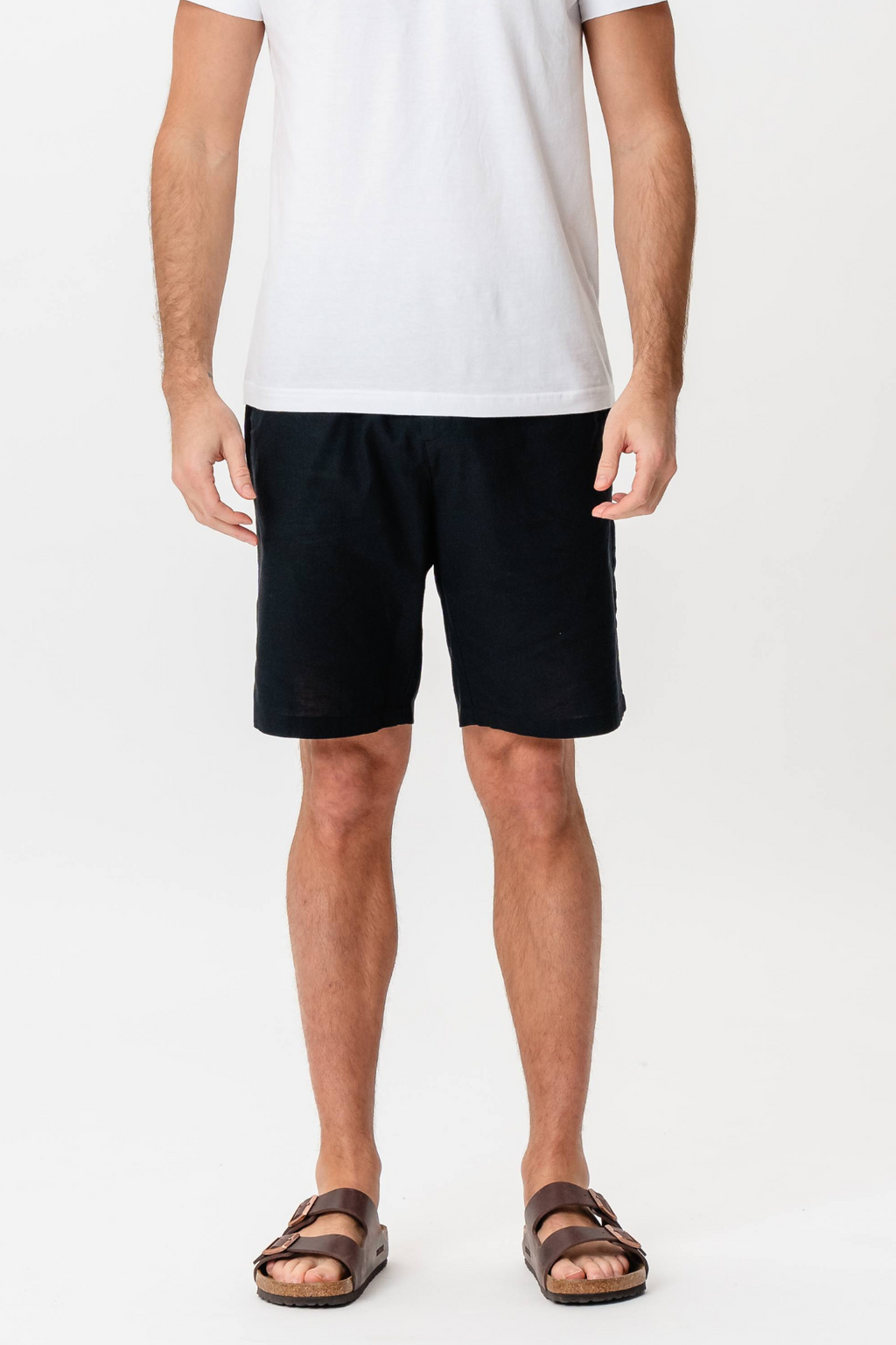 Linne Shorts - Svart