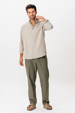 Linne Shirt - Sand