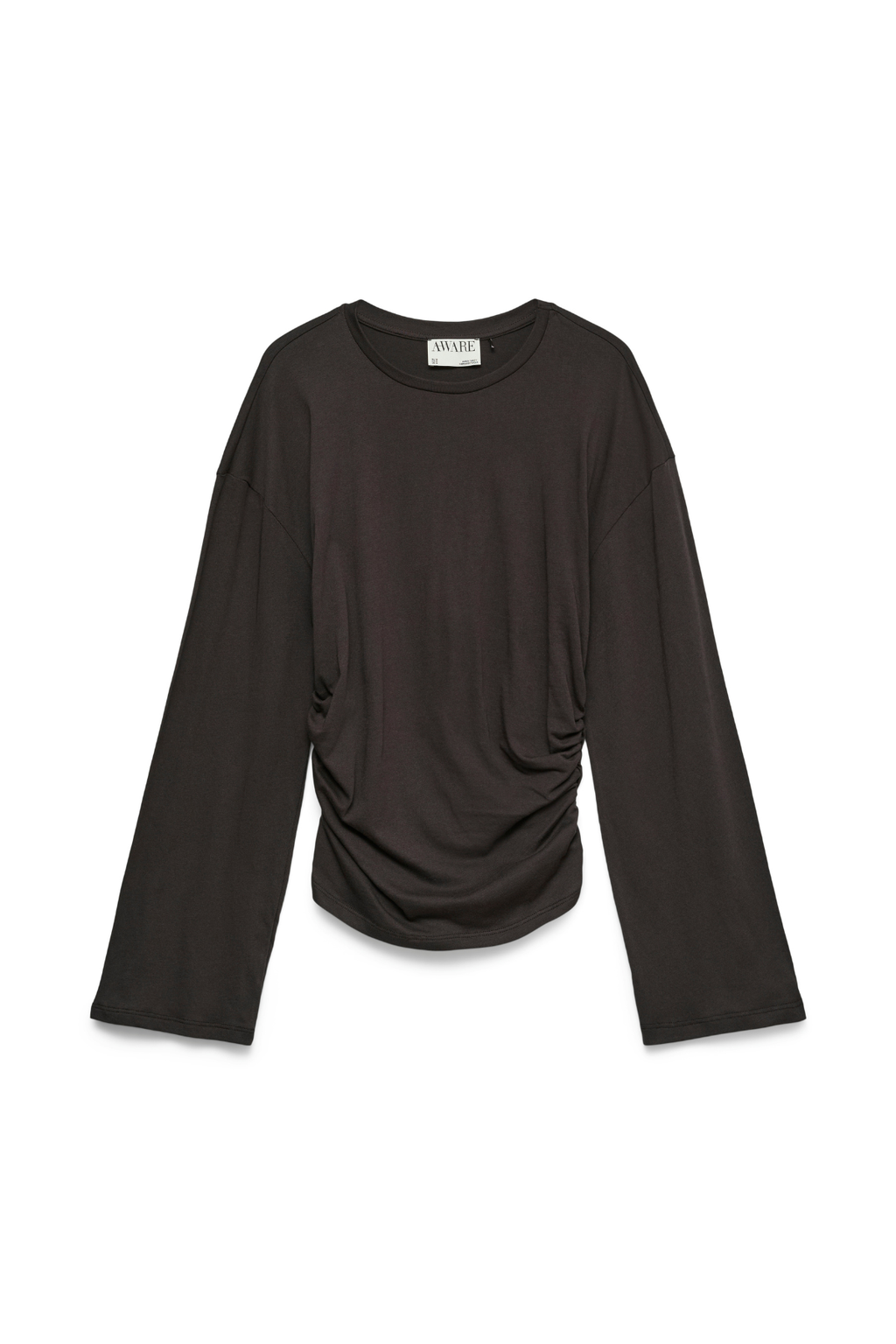 Navaro O-Neck Top - Chocolate Torte