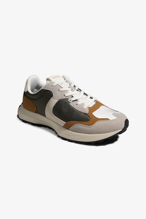 Classic Runner - Vit/Khaki