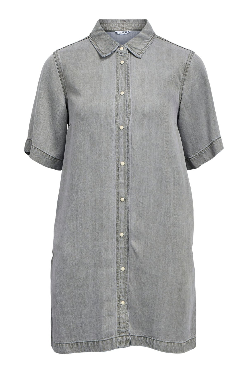 Frame 2/4 Re Denimklänning - Light Grey Denim