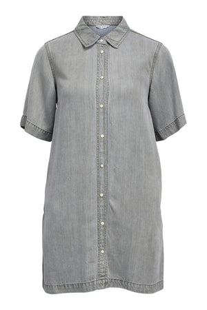 Frame 2/4 Re Denimklänning - Light Grey Denim