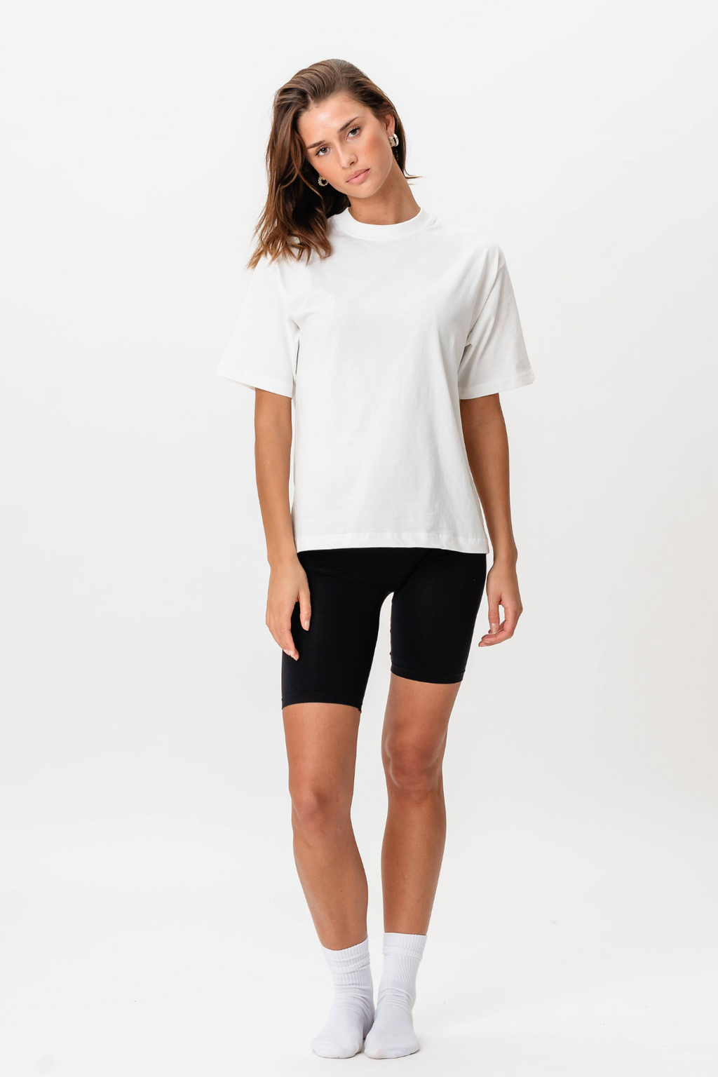 Boxfit T-shirt - Ljus Beige