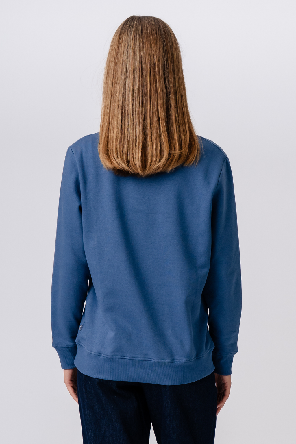 Sweatshirt Crewneck - Blå